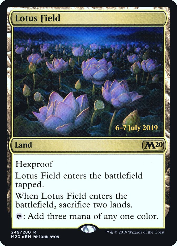 Lotus Field  [Core Set 2020 Prerelease Promos] | Devastation Store