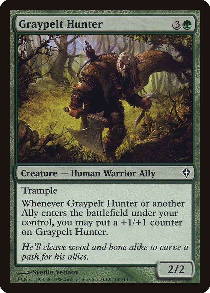 Graypelt Hunter [Worldwake] | Devastation Store