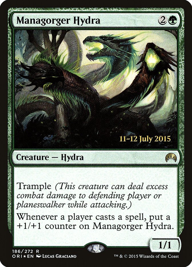 Managorger Hydra [Magic Origins Prerelease Promos] - Devastation Store | Devastation Store