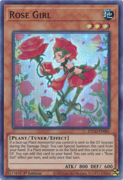 Rose Girl [ETCO-EN081] Super Rare | Devastation Store