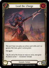Lead the Charge (Yellow) [ARC210] Unlimited Edition Rainbow Foil - Devastation Store | Devastation Store