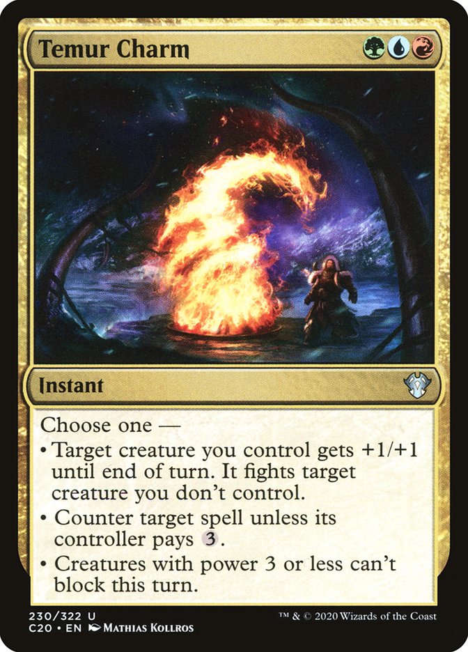 Temur Charm [Commander 2020] | Devastation Store