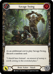 Savage Swing (Yellow) [WTR021] Unlimited Edition Normal - Devastation Store | Devastation Store