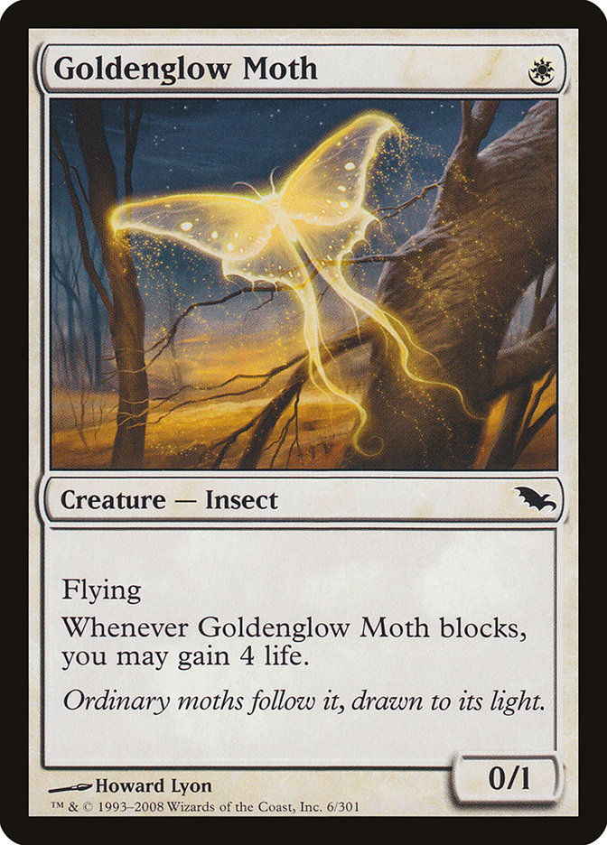 Goldenglow Moth [Shadowmoor] - Devastation Store | Devastation Store