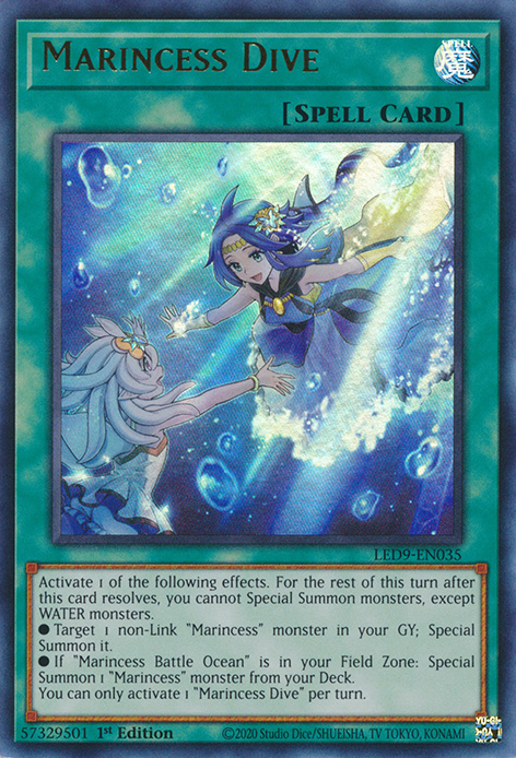 Marincess Dive [LED9-EN035] Ultra Rare | Devastation Store