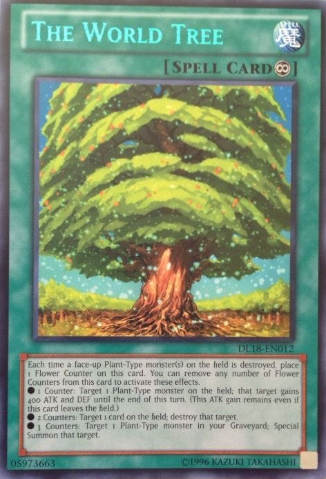 The World Tree (Green) [DL18-EN012] Rare | Devastation Store