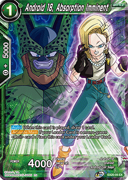 Android 18, Absorption Imminent (EX20-05) [Ultimate Deck 2022] | Devastation Store
