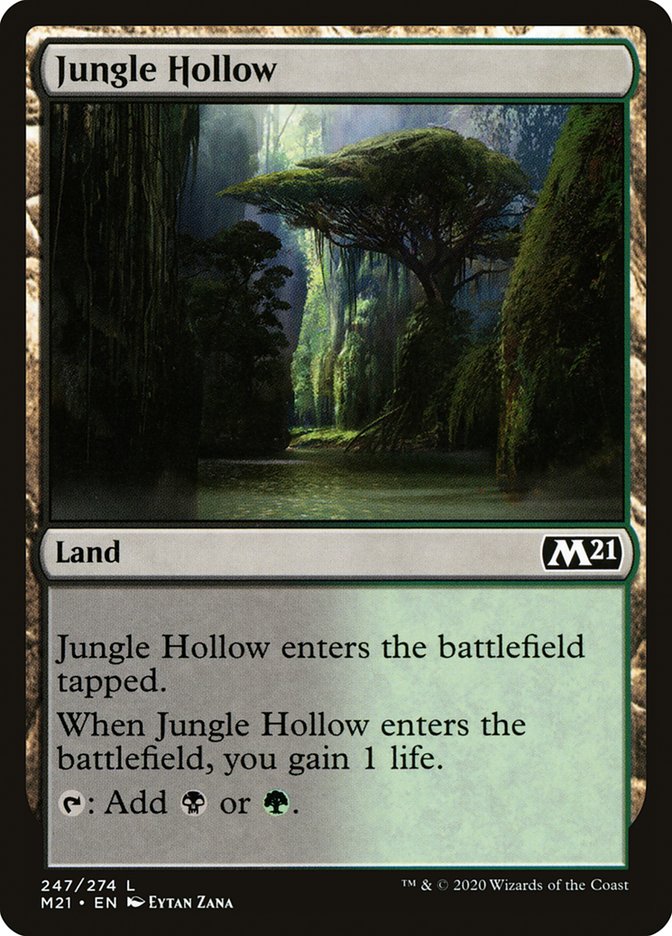 Jungle Hollow [Core Set 2021] | Devastation Store