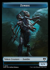Soldier // Zombie (0013) Double-Sided Token [Commander Masters Tokens] | Devastation Store