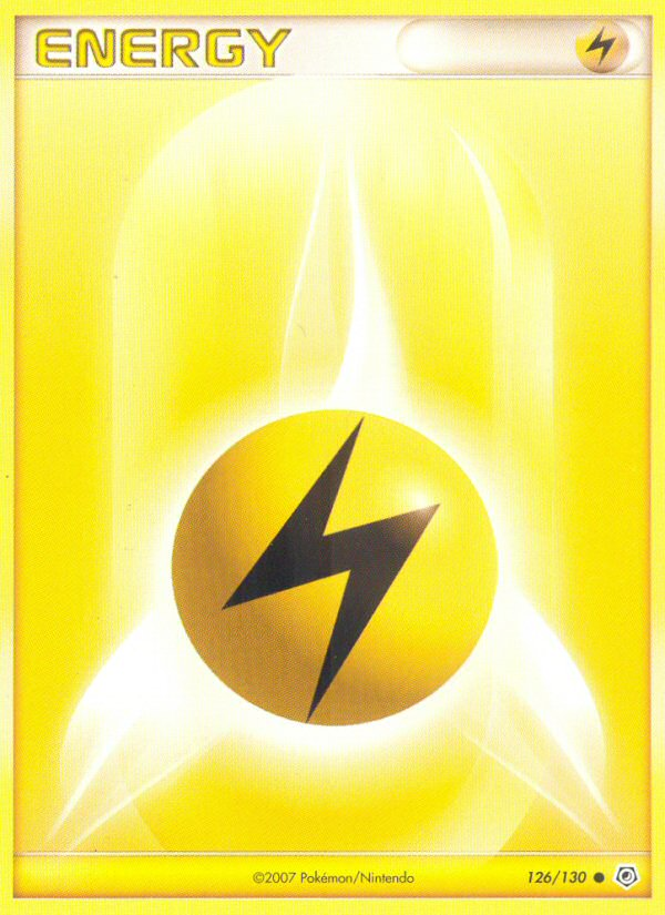 Lightning Energy (126/130) [Diamond & Pearl: Base Set] | Devastation Store