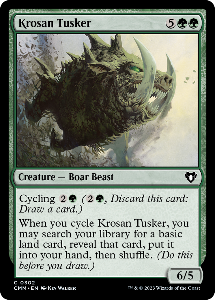 Krosan Tusker [Commander Masters] | Devastation Store