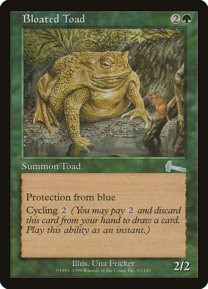 Bloated Toad [Urza's Legacy] | Devastation Store