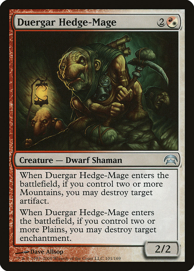 Duergar Hedge-Mage [Planechase] | Devastation Store