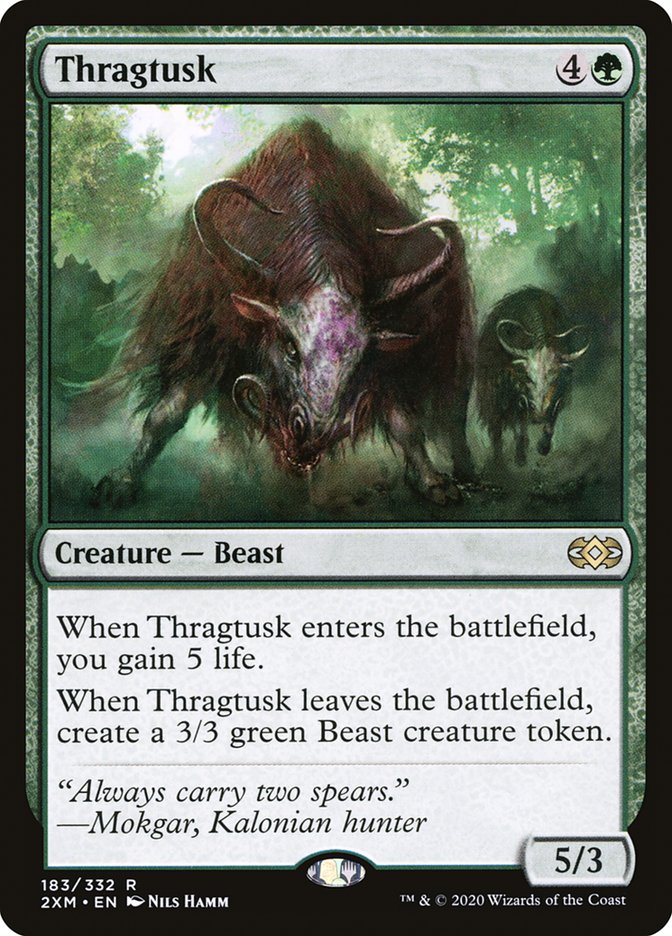 Thragtusk [Double Masters] | Devastation Store