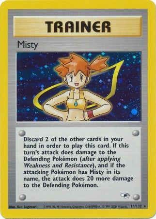 Misty (18/132) [Gym Heroes Unlimited] | Devastation Store