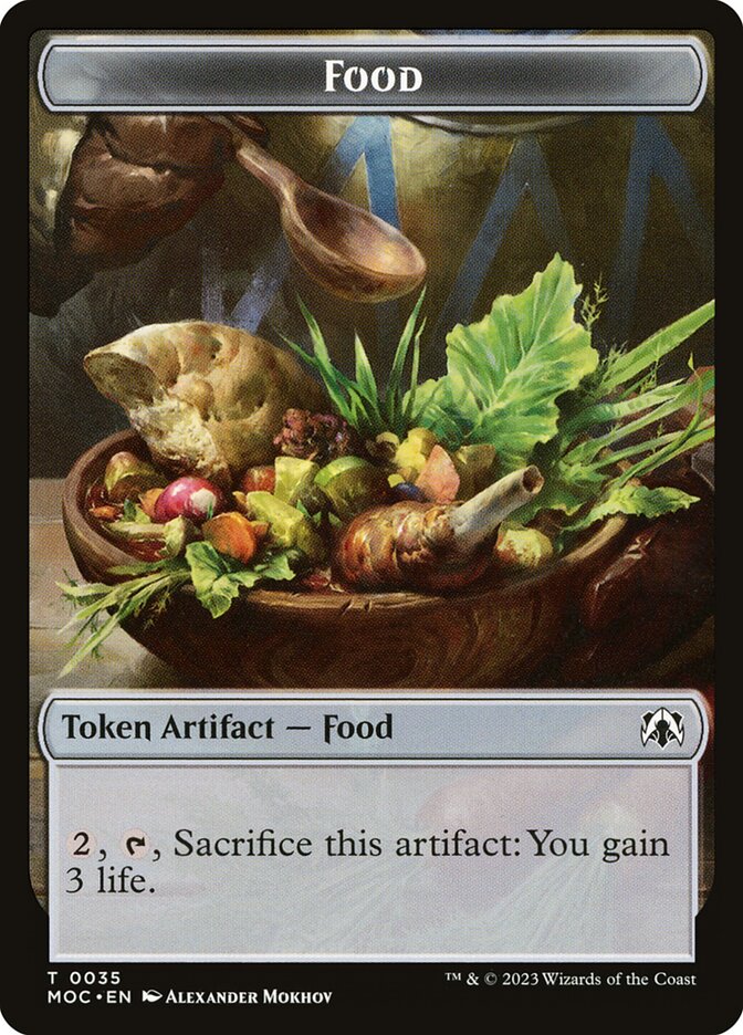 Food Token [March of the Machine] | Devastation Store