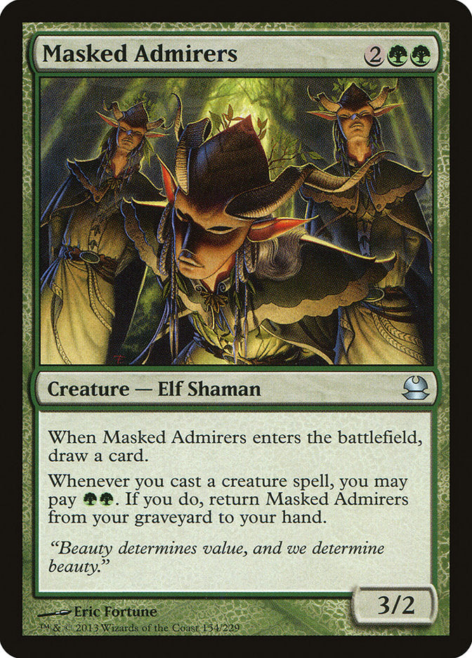 Masked Admirers [Modern Masters] - Devastation Store | Devastation Store