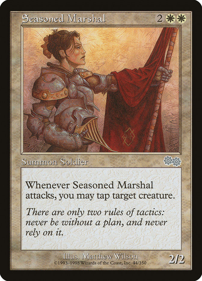 Seasoned Marshal [Urza's Saga] | Devastation Store