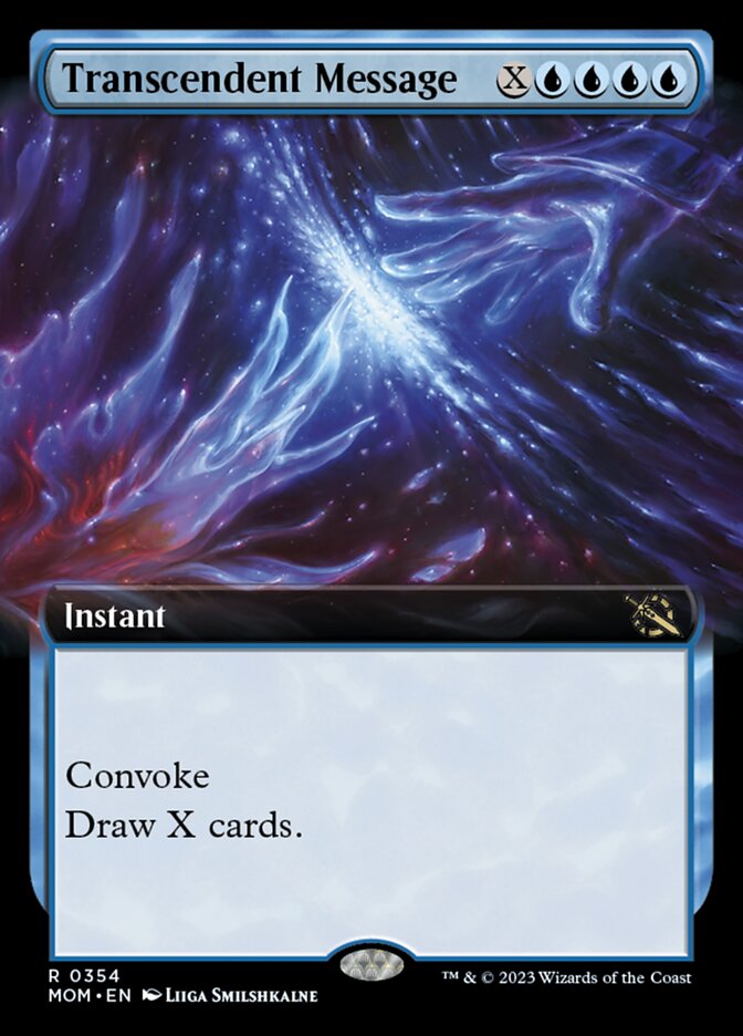 Transcendent Message (Extended Art) [March of the Machine] | Devastation Store