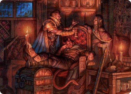 Long Rest Art Card [Dungeons & Dragons: Adventures in the Forgotten Realms Art Series] | Devastation Store