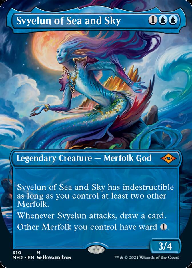 Svyelun of Sea and Sky (Borderless Alternate Art) [Modern Horizons 2] | Devastation Store