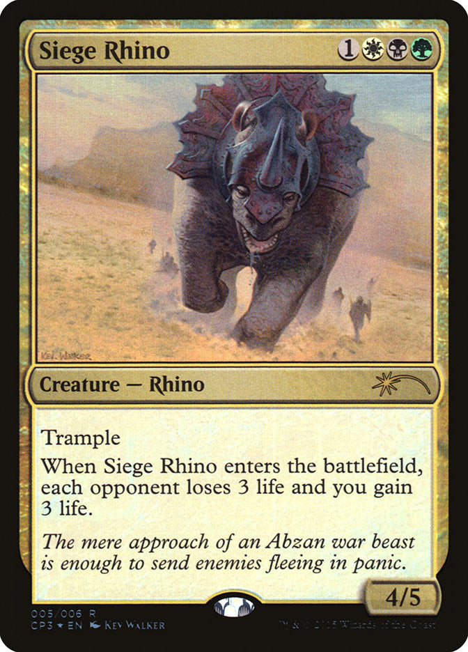 Siege Rhino [Magic Origins Clash Pack] - Devastation Store | Devastation Store