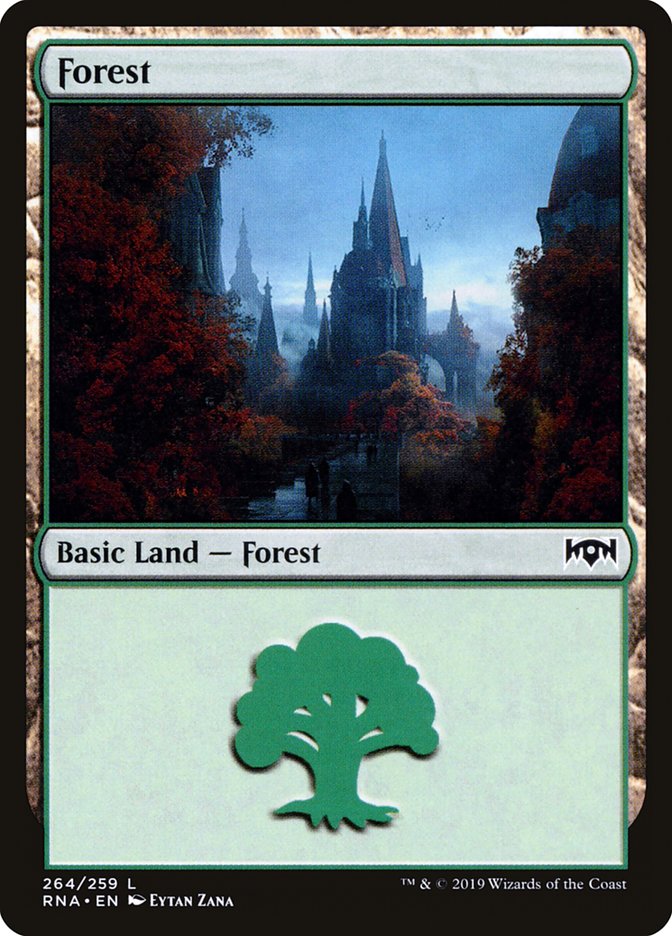 Forest (264) [Ravnica Allegiance] | Devastation Store