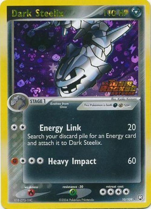 Dark Steelix (10/109) (Stamped) [EX: Team Rocket Returns] | Devastation Store