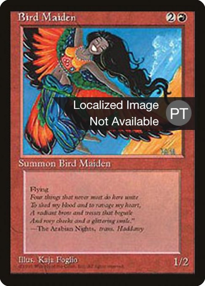 Bird Maiden [Fourth Edition (Foreign Black Border)] | Devastation Store