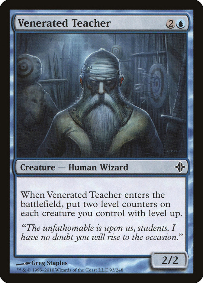 Venerated Teacher [Rise of the Eldrazi] | Devastation Store