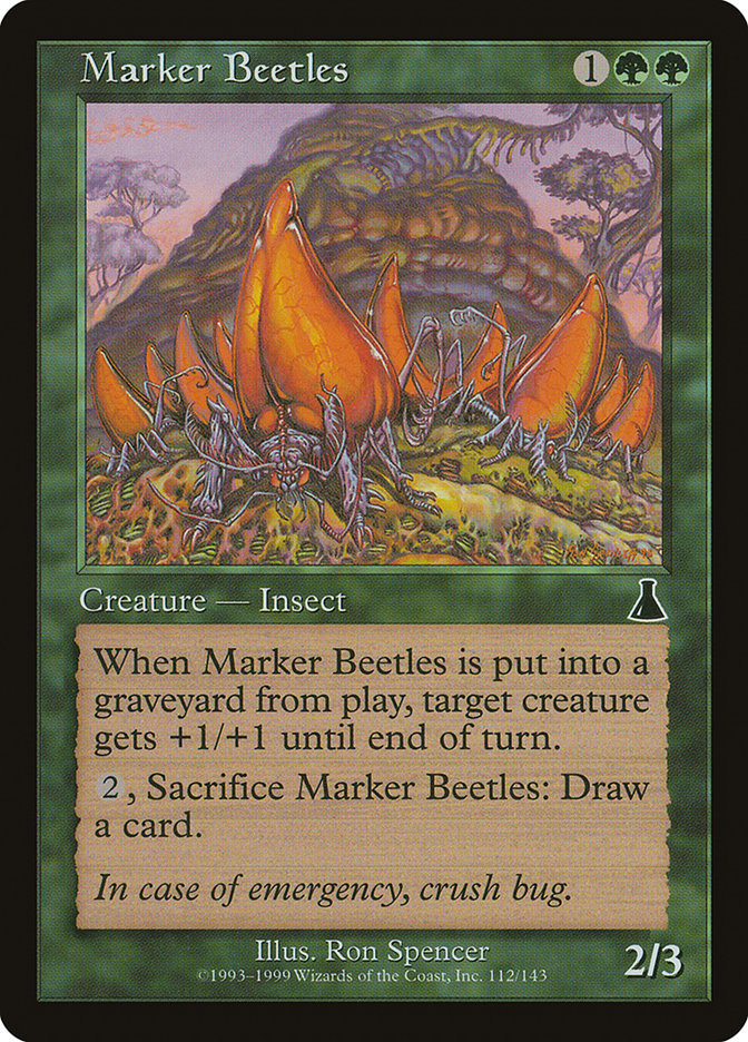 Marker Beetles [Urza's Destiny] - Devastation Store | Devastation Store