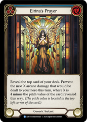 Eirina's Prayer (Blue) [ARC175] Unlimited Edition Rainbow Foil - Devastation Store | Devastation Store