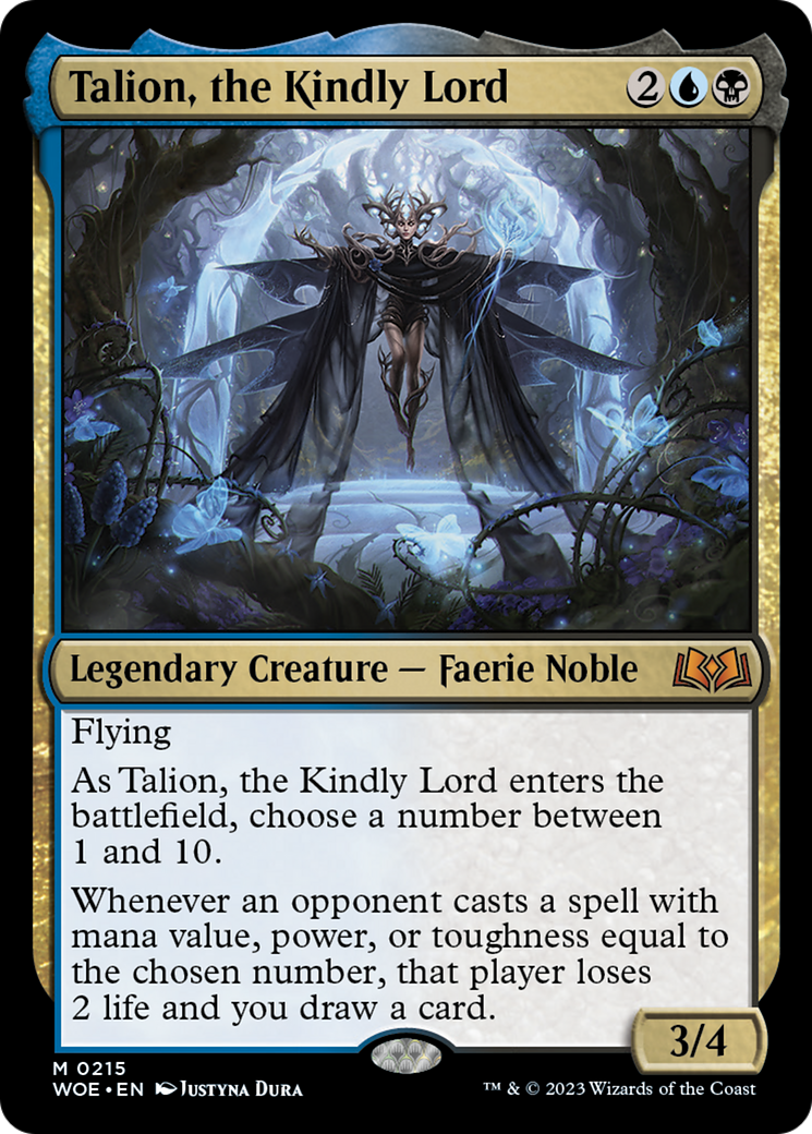Talion, the Kindly Lord [Wilds of Eldraine] | Devastation Store