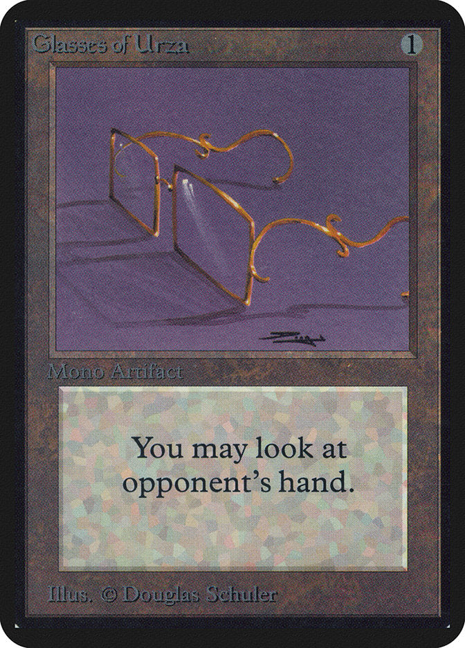 Glasses of Urza [Limited Edition Alpha] | Devastation Store