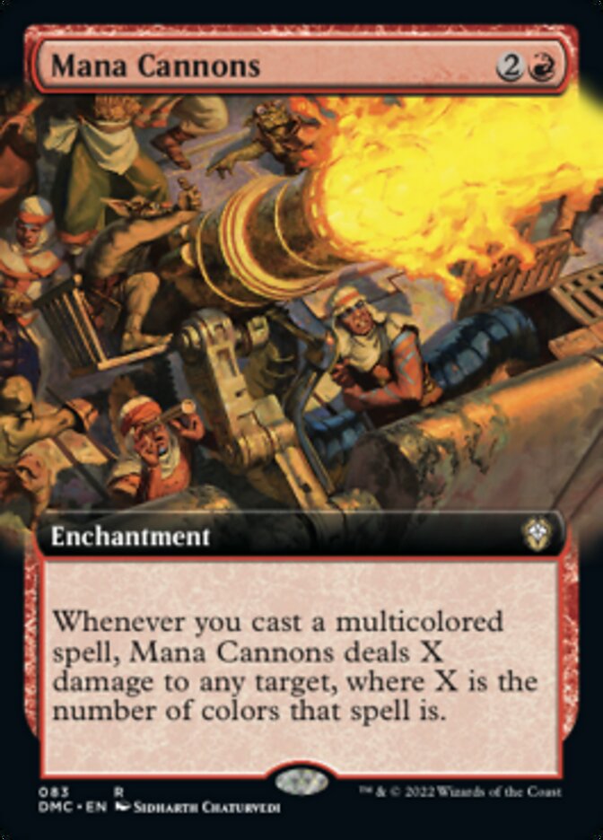 Mana Cannons (Extended Art) [Dominaria United Commander] | Devastation Store