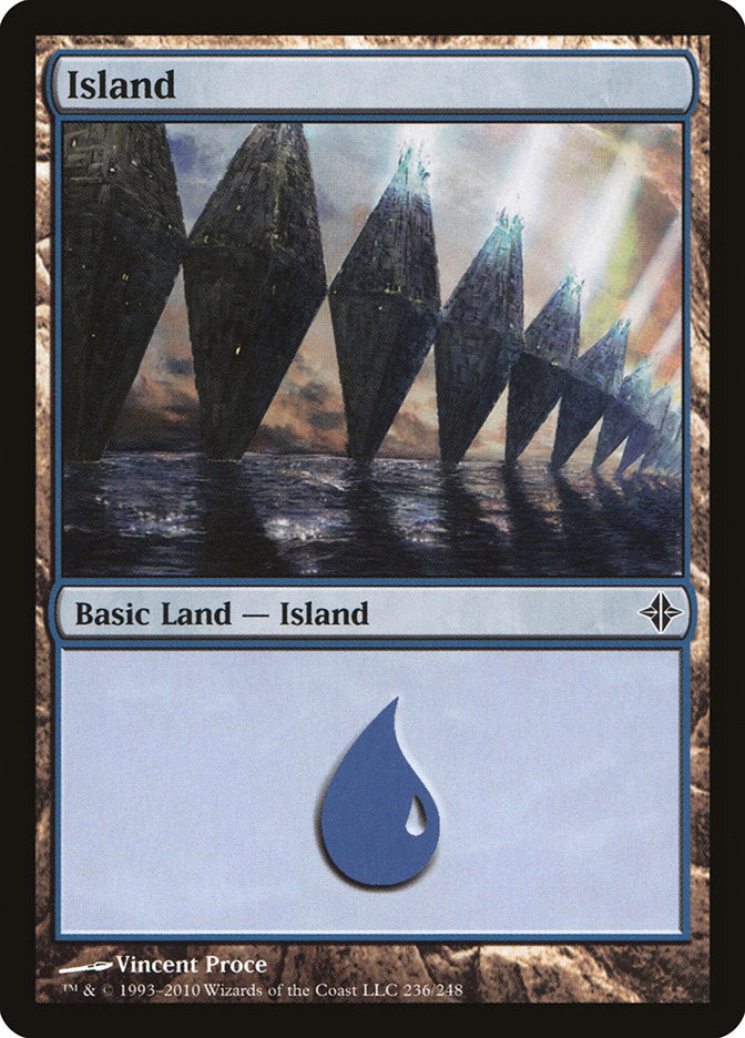 Island (236) [Rise of the Eldrazi] | Devastation Store