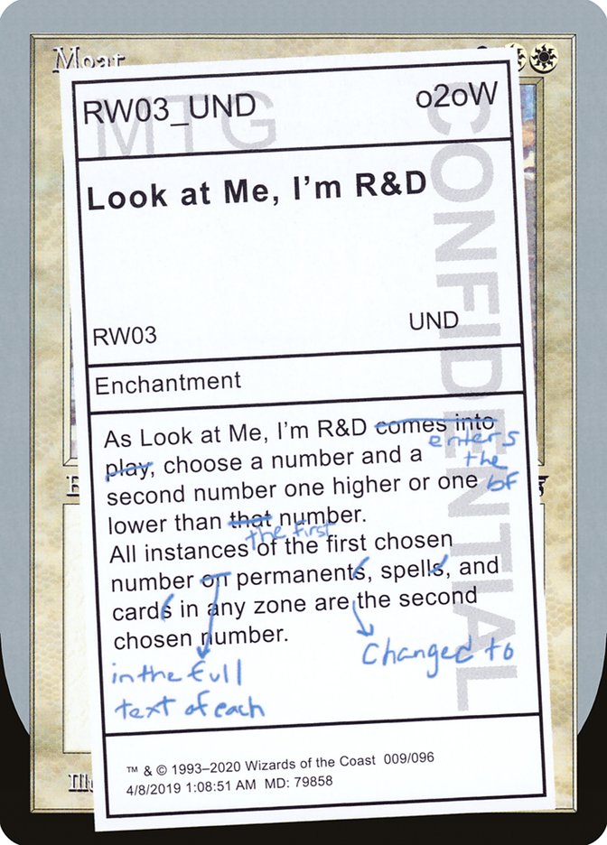 Look at Me, I'm R&D [Unsanctioned] | Devastation Store