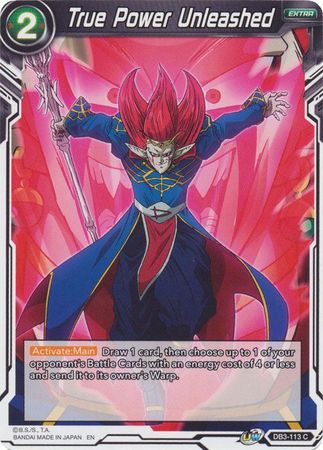 True Power Unleashed [DB3-113] | Devastation Store