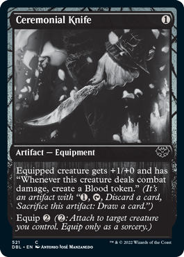 Ceremonial Knife [Innistrad: Double Feature] | Devastation Store