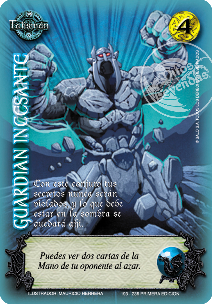 Guardian Incesante, Leyendas - Devastation Store | Devastation Store