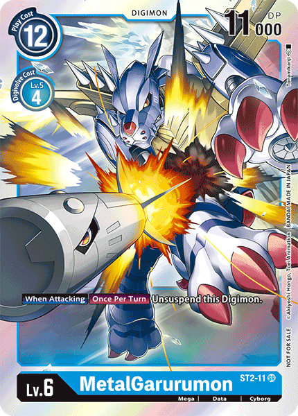 MetalGarurumon [ST2-11] (Event Pack) [Starter Deck: Cocytus Blue Promos] | Devastation Store