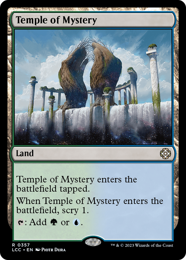 Temple of Mystery [The Lost Caverns of Ixalan Commander] | Devastation Store
