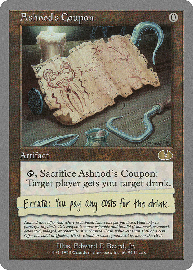 Ashnod's Coupon [Unglued] | Devastation Store