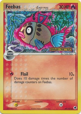 Feebas (49/101) (Delta Species) (Stamped) [EX: Dragon Frontiers] | Devastation Store