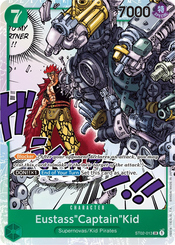 Eustass"Captain"Kid (013) [Starter Deck: Worst Generation] | Devastation Store