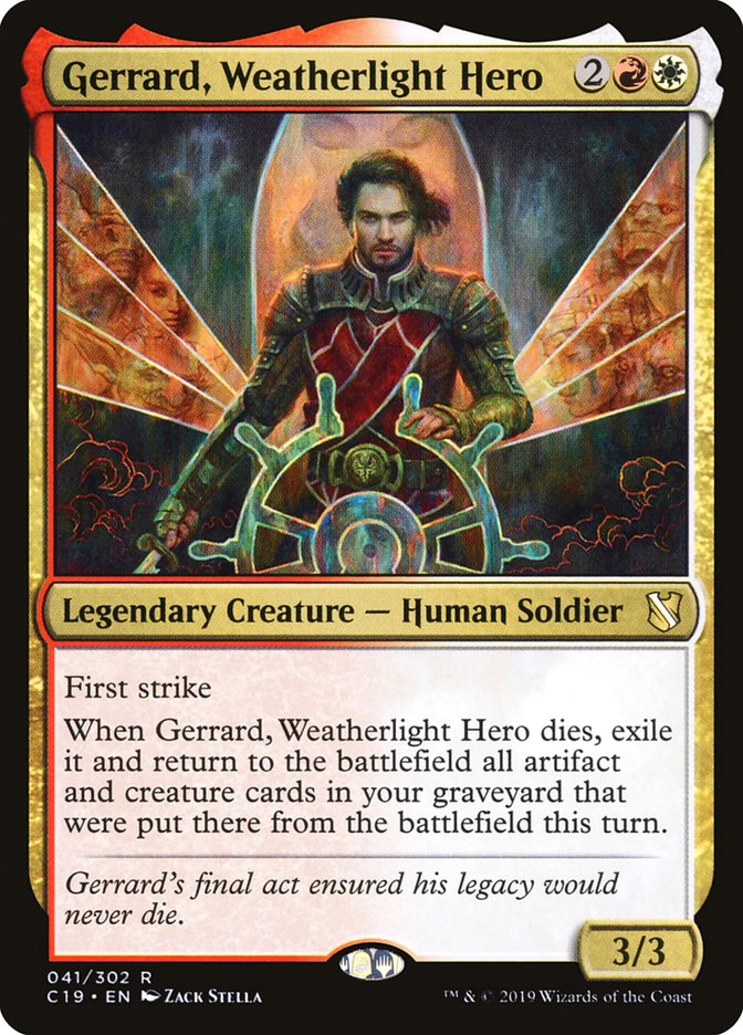 Gerrard, Weatherlight Hero [Commander 2019] | Devastation Store