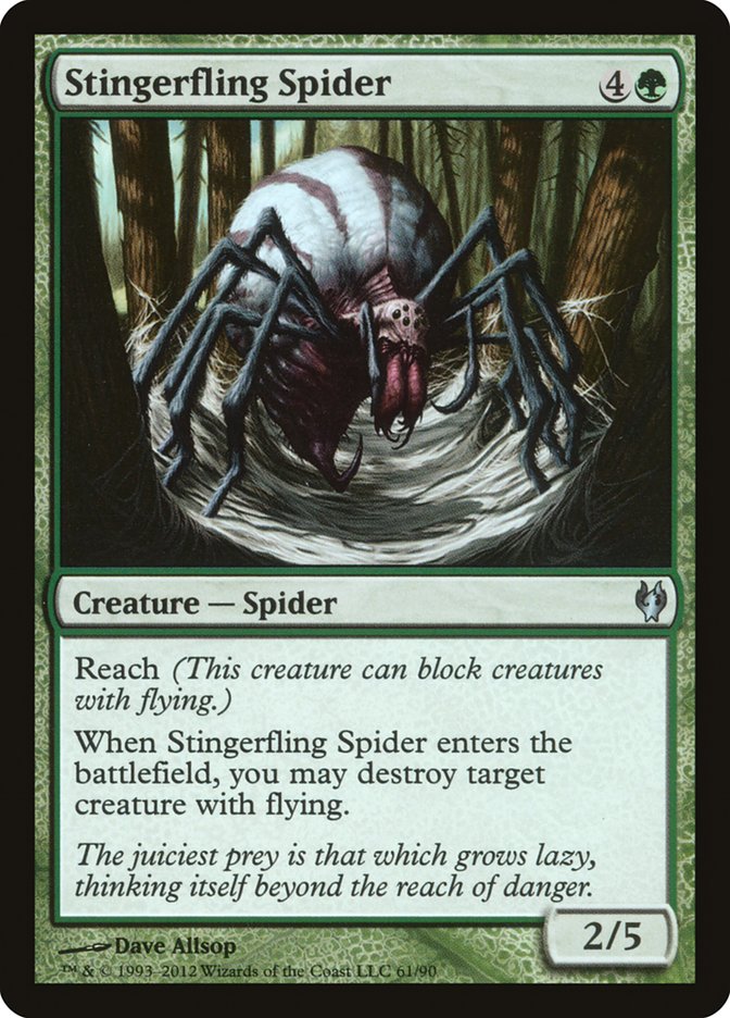 Stingerfling Spider [Duel Decks: Izzet vs. Golgari] - Devastation Store | Devastation Store