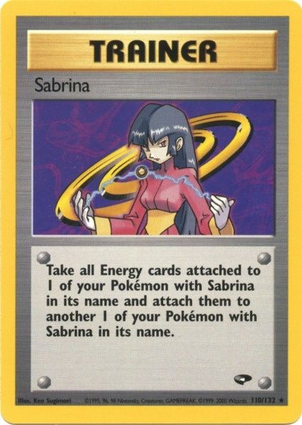 Sabrina (110/132) [Gym Challenge Unlimited] | Devastation Store