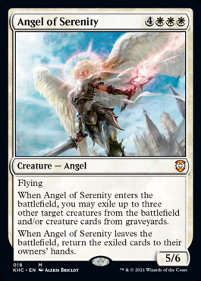Angel of Serenity [Kaldheim Commander] | Devastation Store