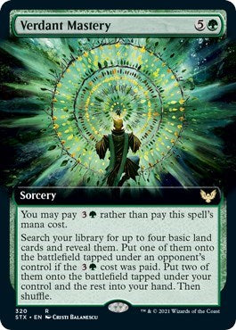Verdant Mastery (Extended) [Strixhaven: School of Mages] | Devastation Store